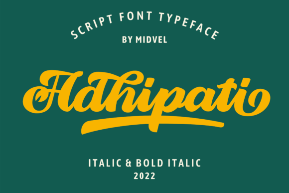 Adhipati: The Font That Elevates Your Brand’s Visual Identity