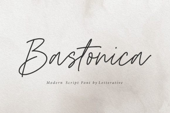 Bastonica: A Script Font That Elevates Digital Branding