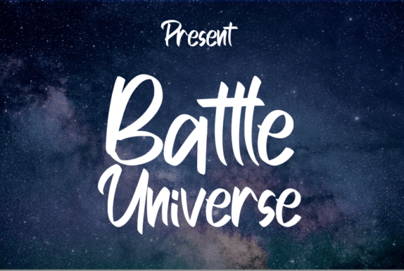 Battle Universe: A Script Font That Elevates Handmade Design