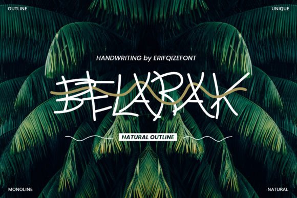 Belarak: A Script Font That Adds Personality to Branding