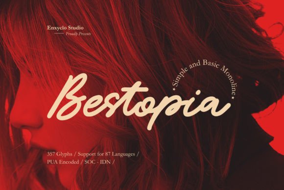 Bestopia: A Script Font That Elevates Branding with Elegance