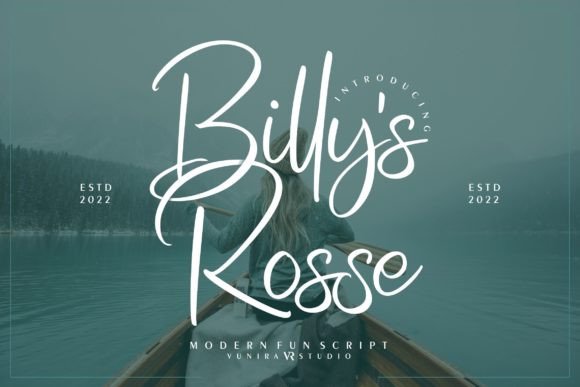 Billy s Rosse: A Script Font for Handmade Creators