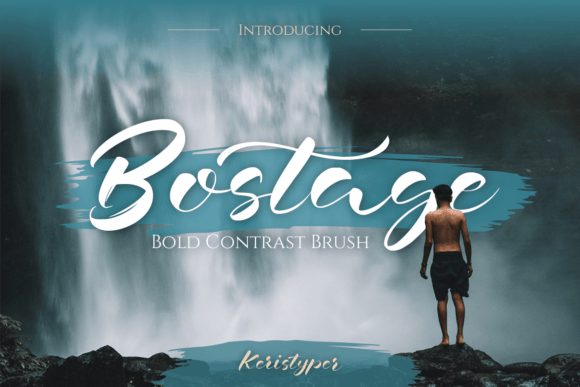 Bostage: A Bold Script Font for High-Impact Campaigns