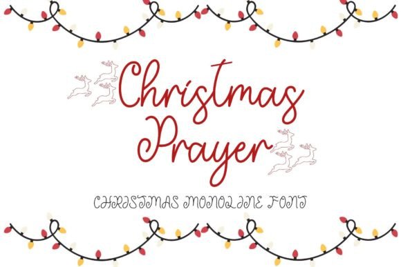 Christmas Prayer: The Perfect Font for Holiday Branding and Business Identity