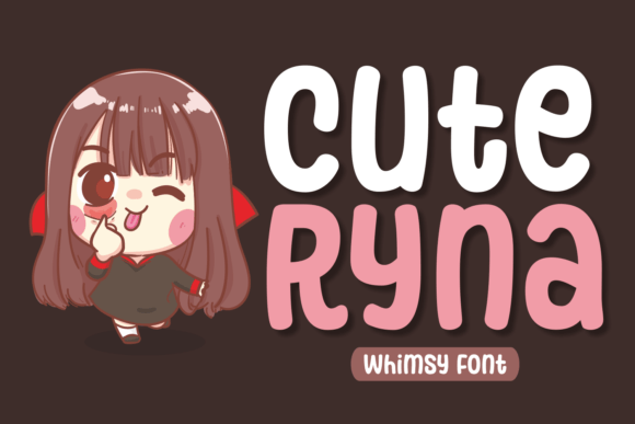 Cute Ryna: A Script Font for Elegant Editorial Design
