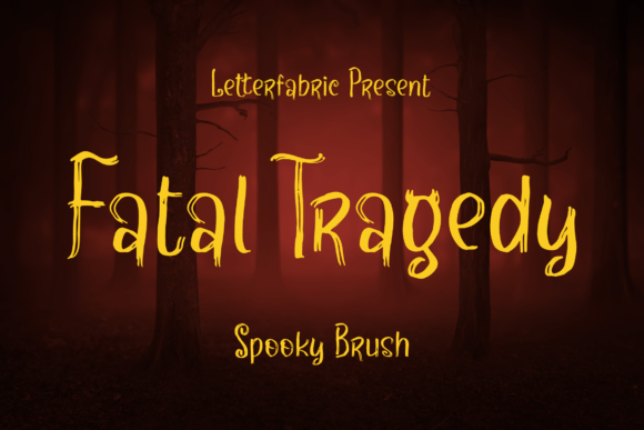 Fatal Tragedy: The Spooky Script Handwritten Font That Delivers