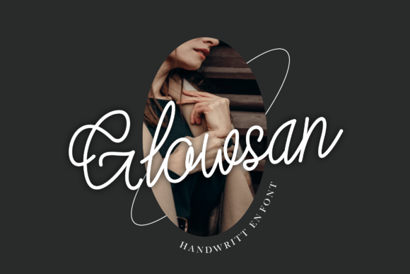 Glowsan: A Script Handwritten Font for Elegant Editorial Moments