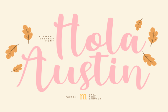 Hola Austin: A Charming Script Handwritten Font for Modern Designers