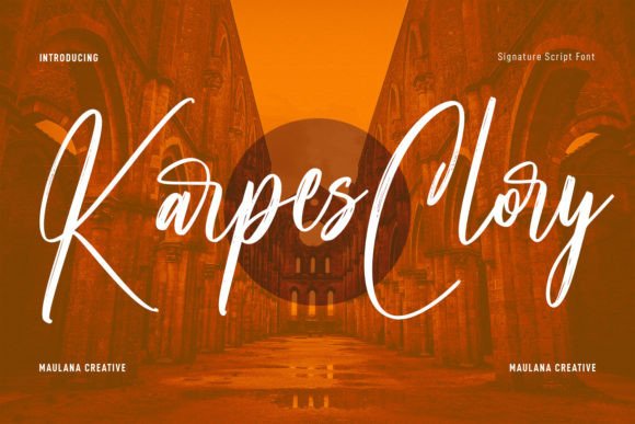 Karpes Clory: A Casual Brush Script Font for Scroll-Stopping Brand Content