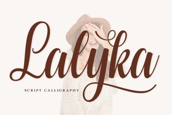 Lalyka: A Script Font for Elegant Branding and Digital Design