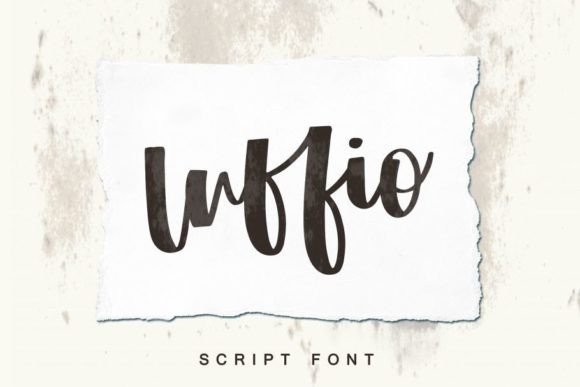 Luffio: A Script Handwritten Font for Dynamic Web Design