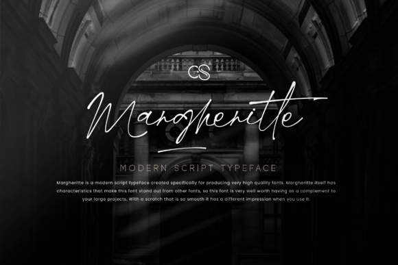 Margheritte: A Dazzling Script Font for Editorial Design