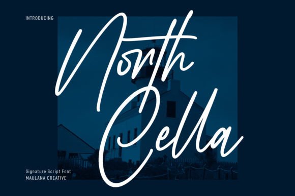 North Cella: A Script Font That Elevates Branding with Elegance and Modernity