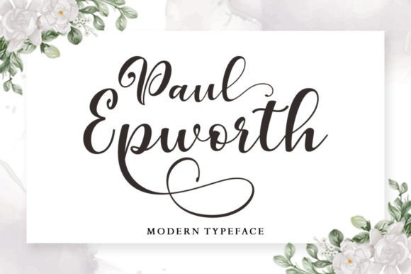 Paul Epworth: A Modern Script Handwritten Font for Digital Branding