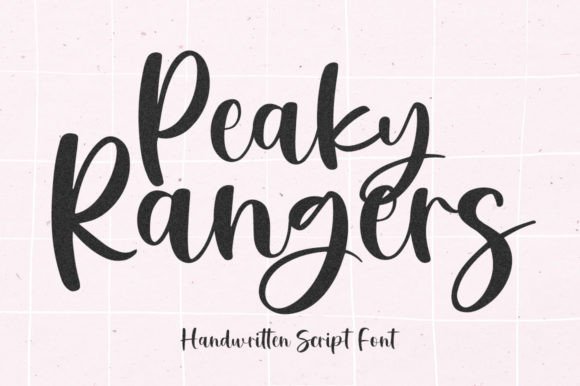 Peaky Rangers Font for Small Business Branding