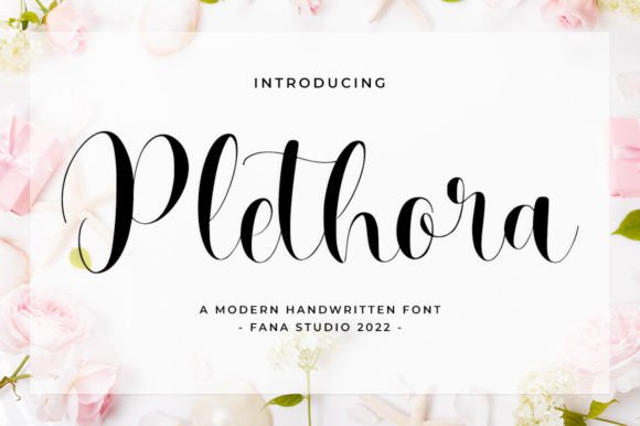 Plethora Script Font: Elegant and Versatile for Designers