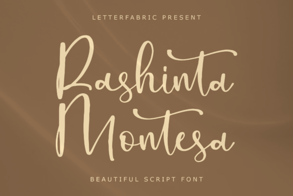 Rashinta Montesa Script Font for Polished Branding