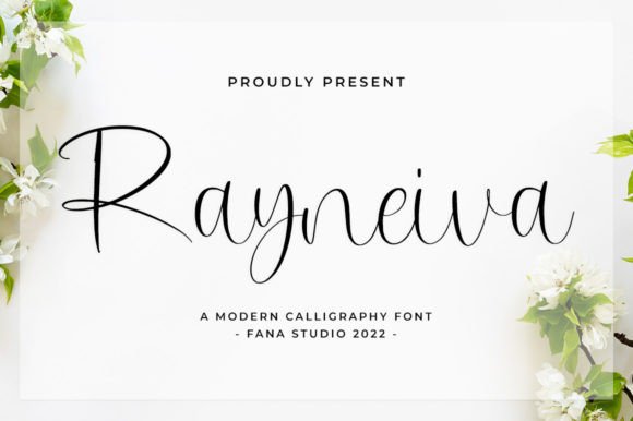 Rayneiva Script Font for Elegant Handmade Designs