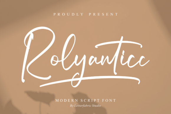 Rolyanticc Script Font for Polished Branding