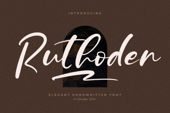 Ruthoden Elegant Handwritten Font for Makers