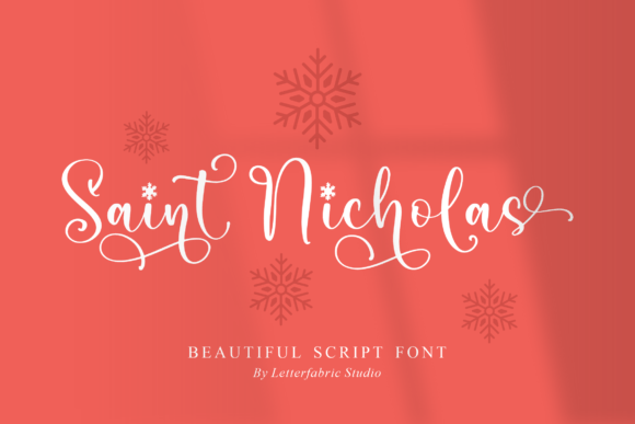 Saint Nicholas Script Font for Editorial Design